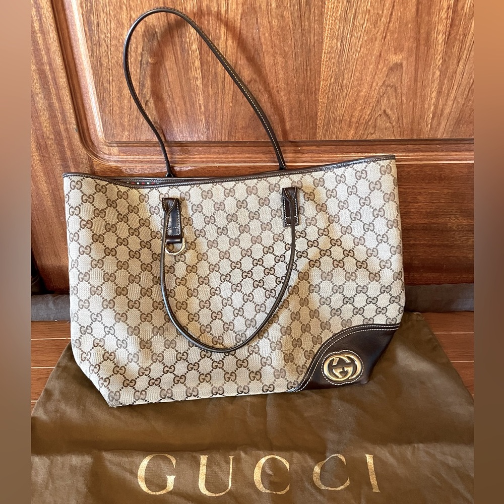 Authentic Gucci Tote